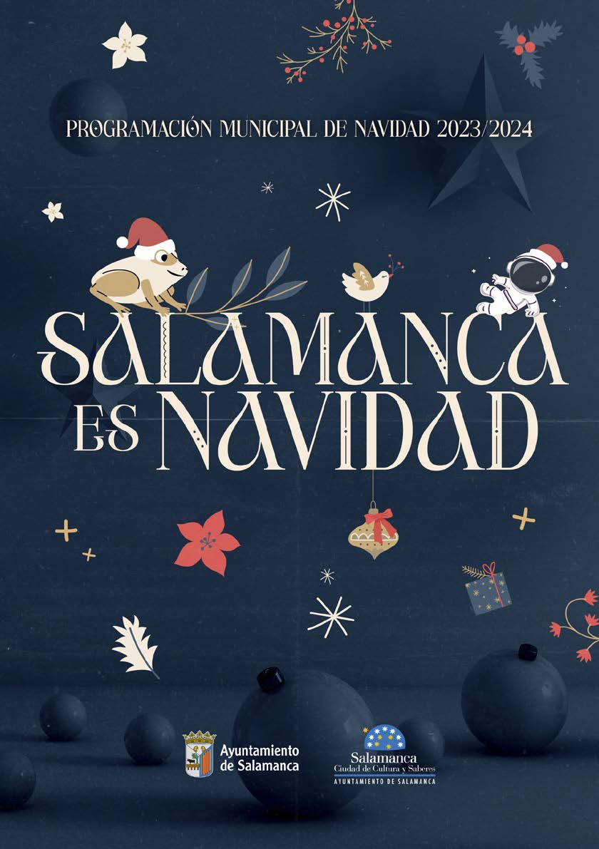 La Navidad en Salamanca estrena un gran parque navideño con un espectáculo de luz en el Huerto de Calixto y Melibea, videomapping en el Patio Chico y un mercado navideño en la Plaza de Anaya